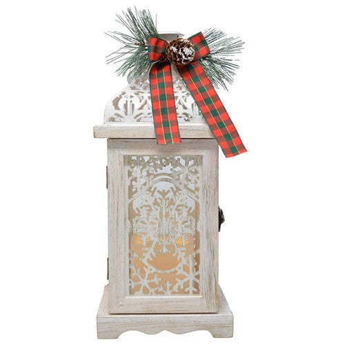 Winter Snowflake LED Lantern