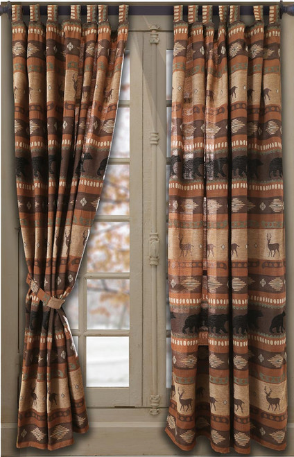 Autumn Trails Tab Drapes