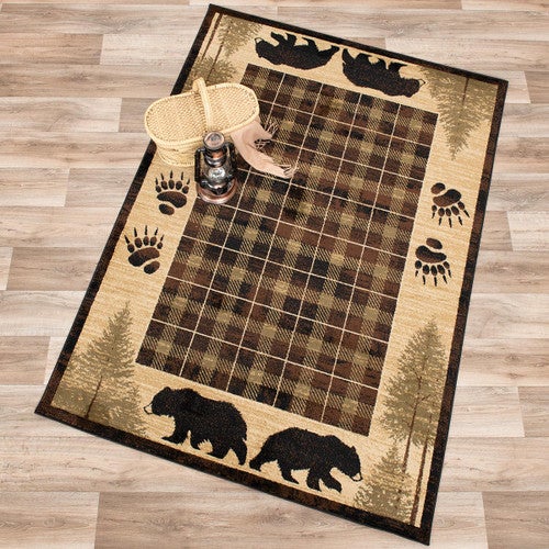 Bear Journey Rug - 8 x 10