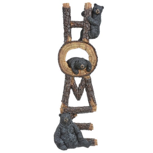 Bear Home Wall Hanging