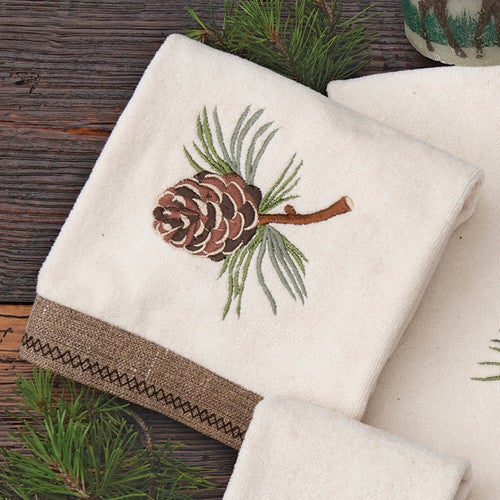 Pinecone Ridge Hand Towel