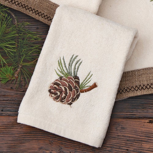 Pinecone Ridge Fingertip Towel