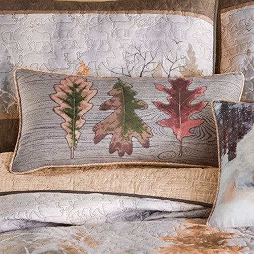 Three Leaves Pillow