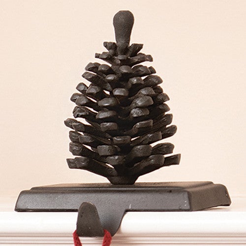 Pinecone Stocking Hook - OUT OF STOCK UNTIL 06/18/2025