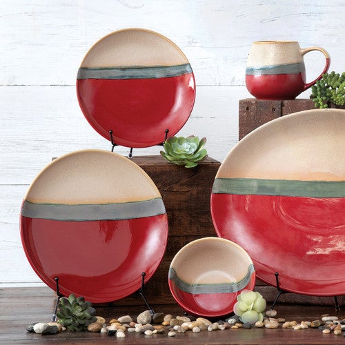 Desert Horizon Ceramic Dinnerware Set (16 pcs)