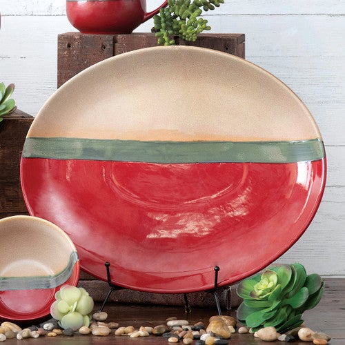 Desert Horizon Ceramic Serving Platter
