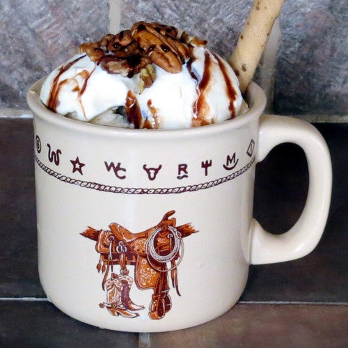Boots & Saddle Camp Mugs - Set of 4