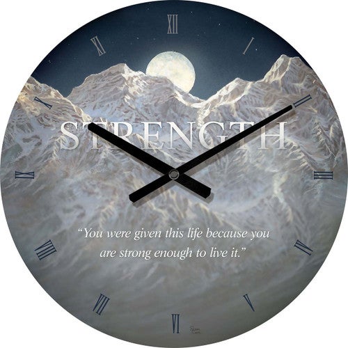 Life Strength Wall Clock