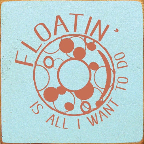 Floatin' Orange Wall Art