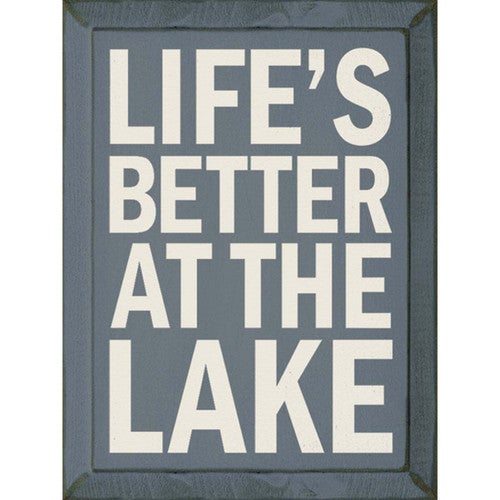 Better Life Lake Wall Art