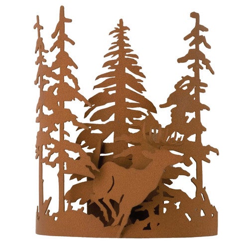 Deer Forest Wall Sconce