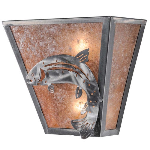 Jumping Trout Wall Sconce