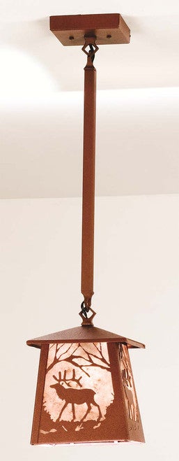 Sunrise Elk Mini Pendant Light