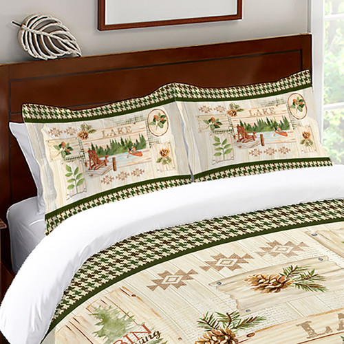 Backwoods Living Standard Sham