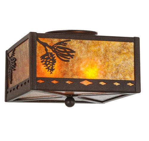 Pine Splendor Flush Mount Ceiling Light