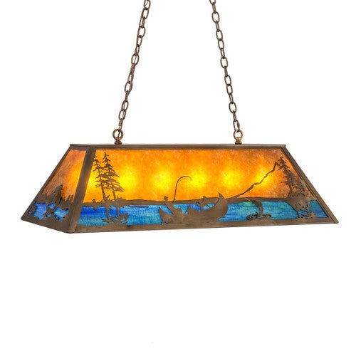 Mountain Shores Oblong Pendant Light