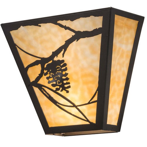 Pine Simplicity Wall Sconce