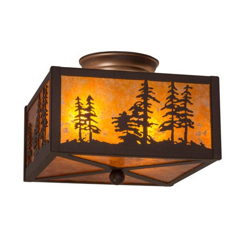Pine Wonder Flush Mount Ceiling Light