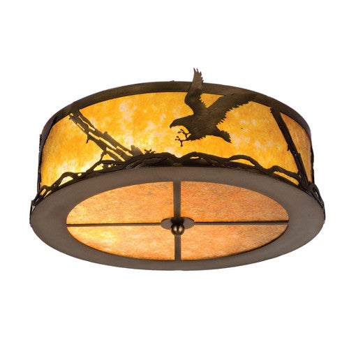 Eagle Strike Flush Mount Ceiling Light
