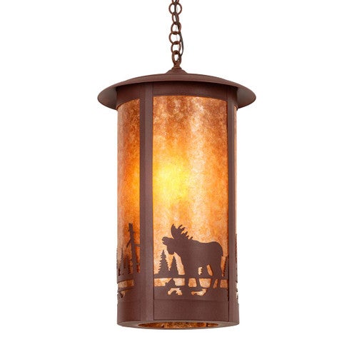 Moose Calling Pendant Light