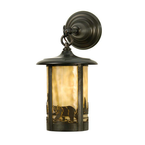 Bear  Hanging Wall Sconce