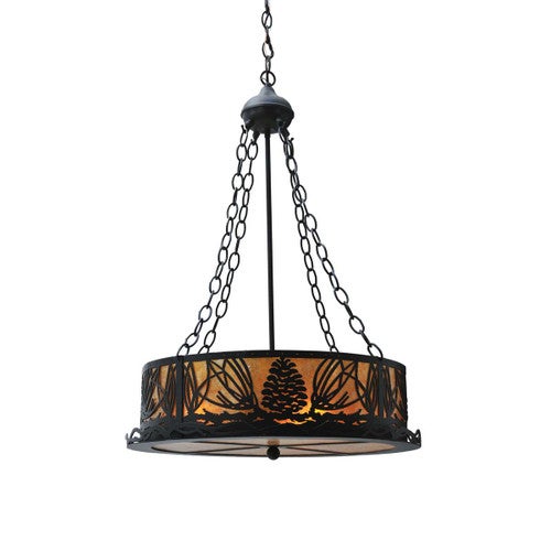 Mighty Pine Inverted Pendant Light