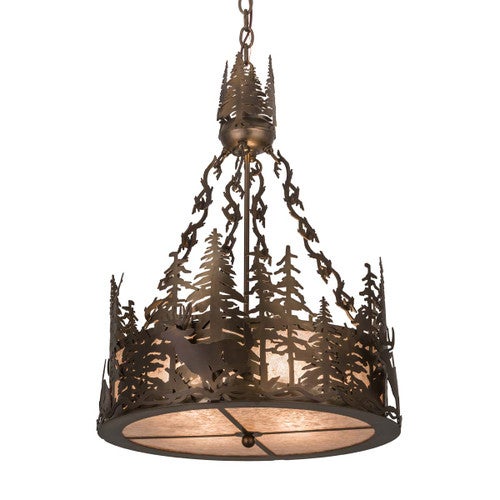 Dusk Deer Inverted Pendant Light