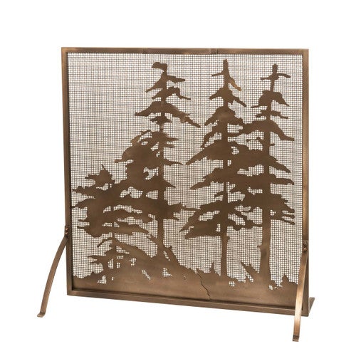 Majestic Pine Grove Fireplace Screen