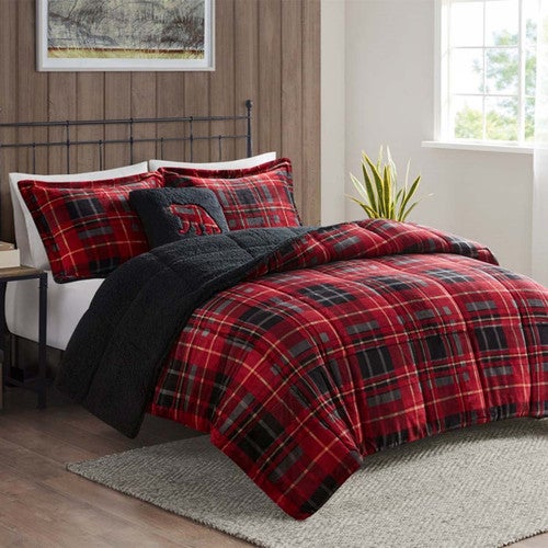 Cabin Plush Comforter Set - Full/Queen