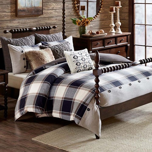 Cabin Jacquard Comforter Set - King