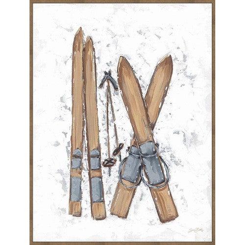 Vintage Ski Wall Art