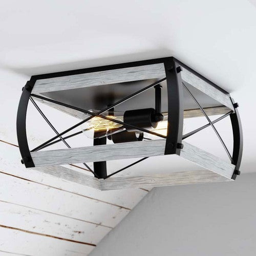 Geometric Forms Flush Mount