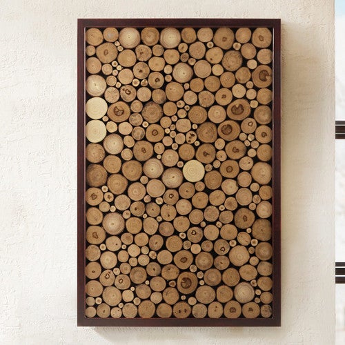 Timber Slices Wood Wall Art