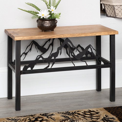 Three Peaks Mountain Accent Table/Bench
