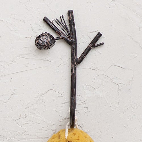 Pinecone Branch Single Hook