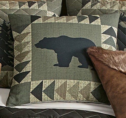 Tetons Bear & Moose Accent Pillow - CLEARANCE