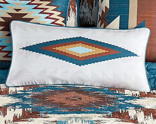 Mojave Mirage Vibrant Diamond Pillow - CLEARANCE