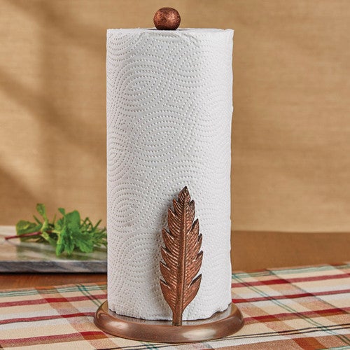 Lone Feather Paper Towel Holder