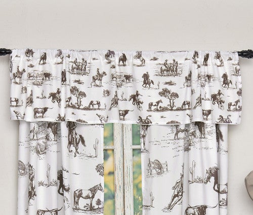 Cowboy Ranch Valance