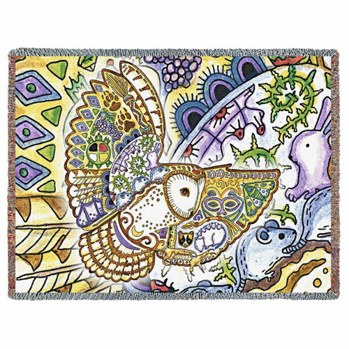 Barn Owl Blanket