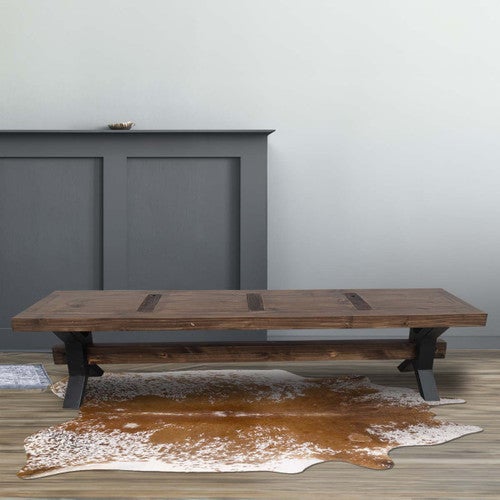 Lakeshore Walnut Bench - 7 Foot