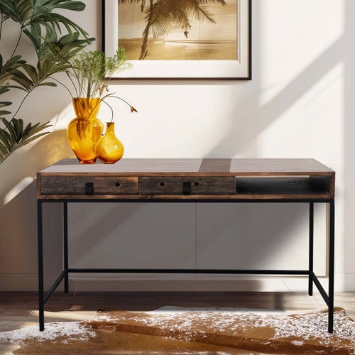 Lakeshore Walnut Desk