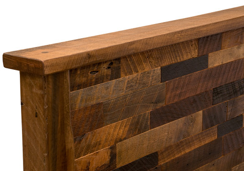 Barnwood Americana Headboard - King