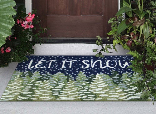 Midnight Snow Rug - 2 x 3