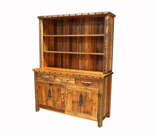 Barnwood Buffet & Hutch