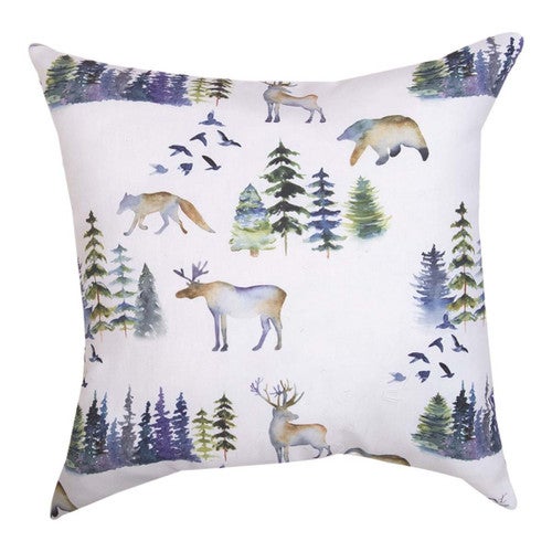 Woodland Creatures Indoor/Outdoor Pillow