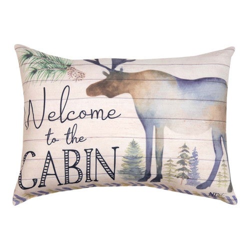 Cabin Oasis Indoor/Outdoor Pillow