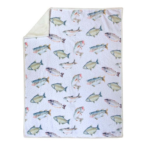 Angler's Retreat Fleece Throw