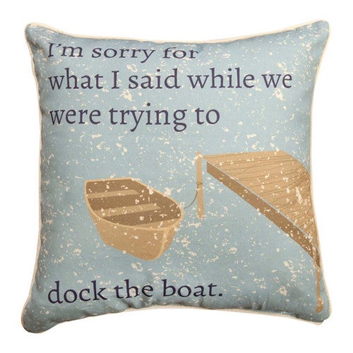 Apology Decorative Pillow