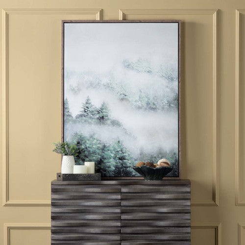 Misty Forest Majesty Wall Art